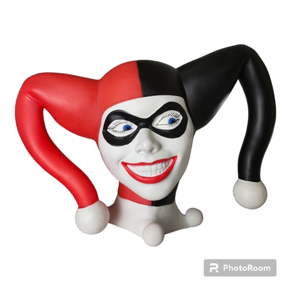Harley Quinn Rare Large Head Bank Statue 11" :Monogram DC Heroes - Picture 4 of 15